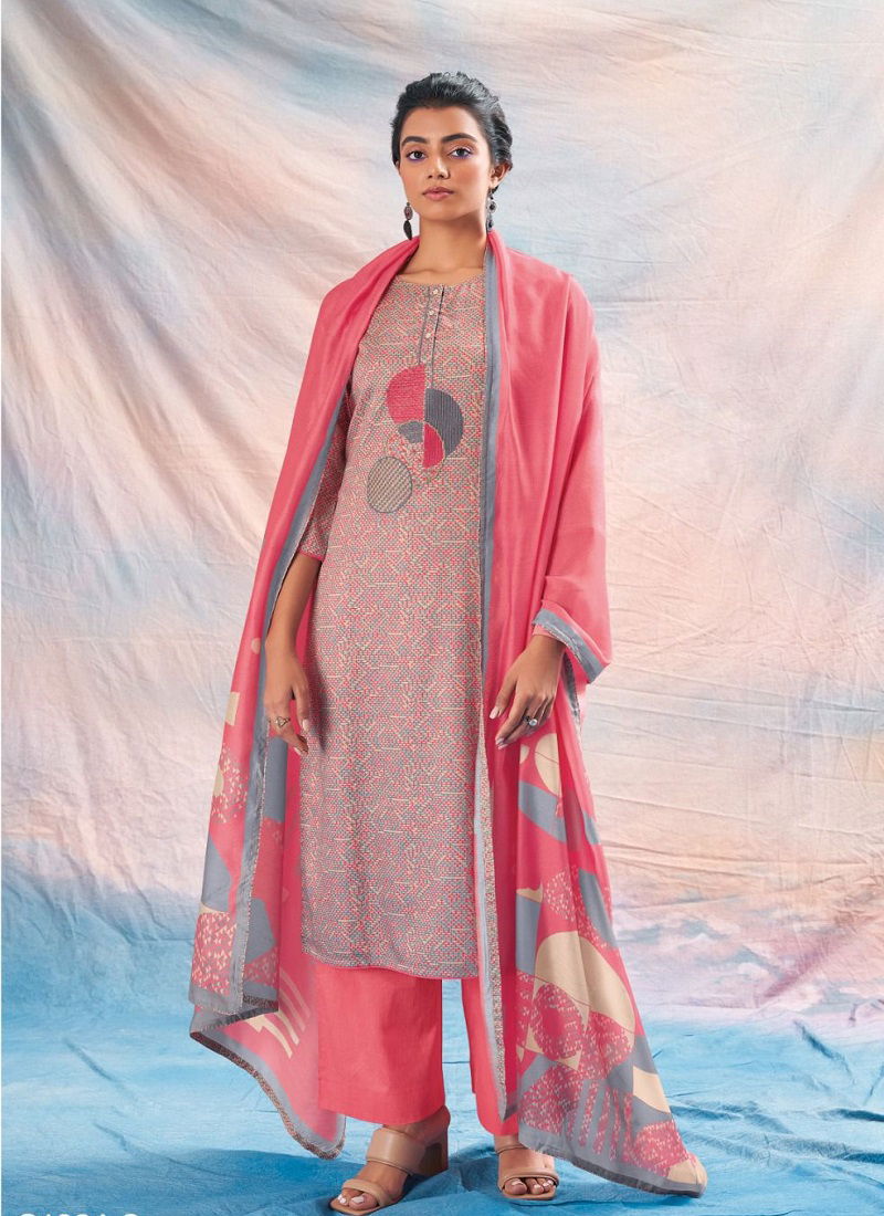 Heidi S1824 By Ganga Printed Designer Salwar Suits Catalog

